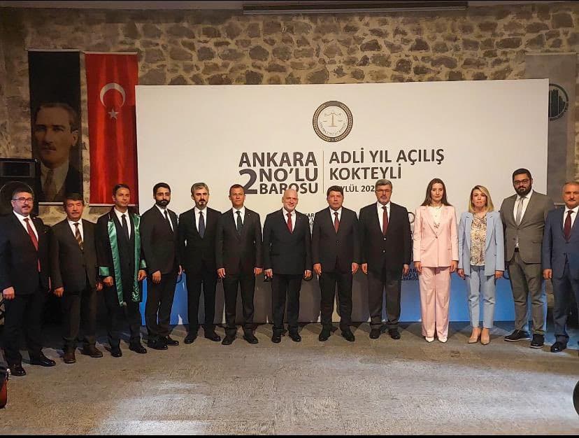 Ankara 2 Nolu Baro Tarafından Düzenlenen 2024-2025 Adli Yıl Açılış Kokteyline Katıldık