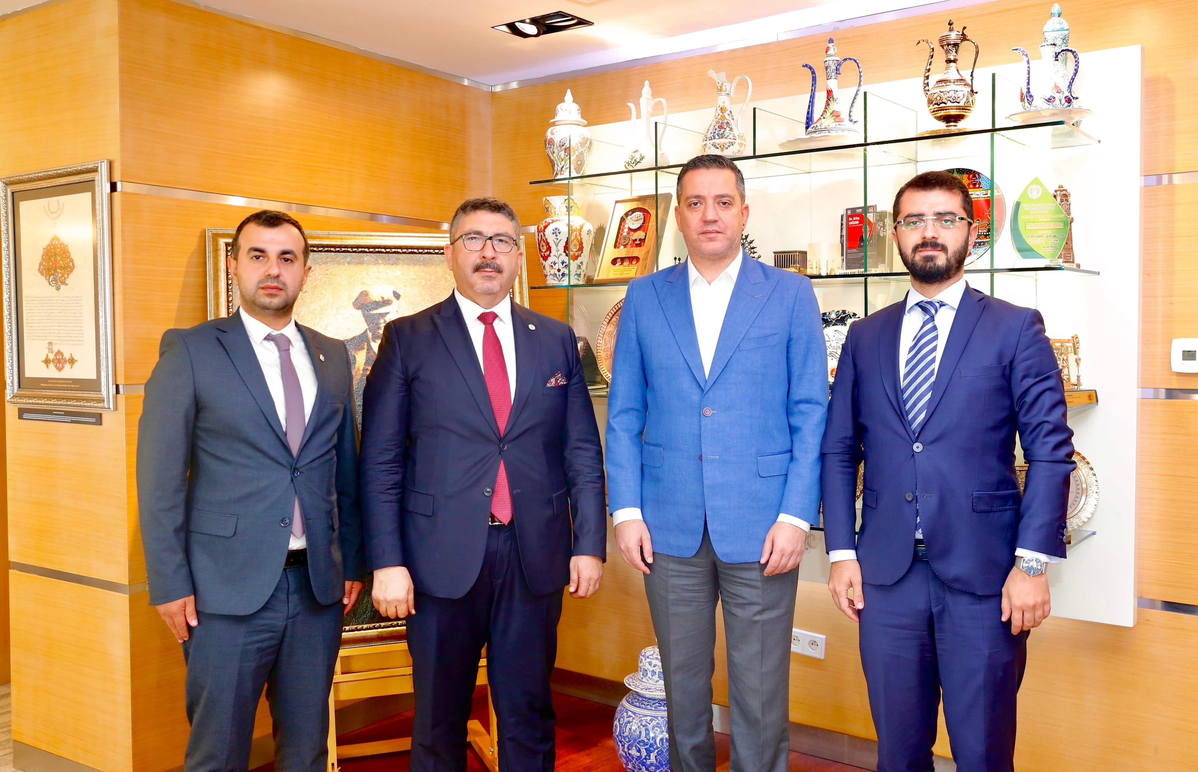 Türkiye Barolar Birliği Başkanı Sn. Av. Erinç SAĞKAN’ı Ziyaret Ettik