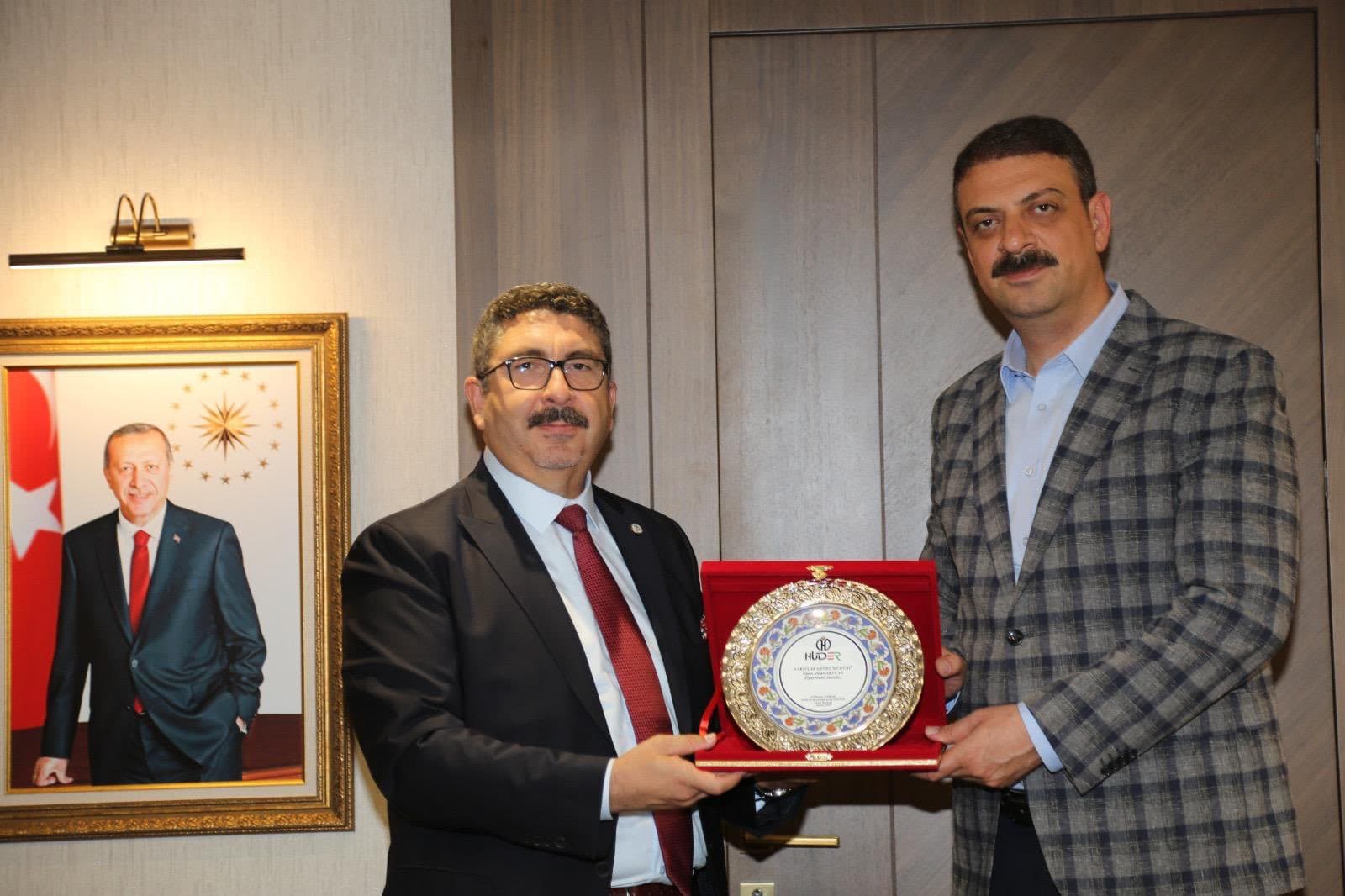 Vakıflar Genel Müdürü Sayın Sinan AKSU’yu Ziyaret Ettik
