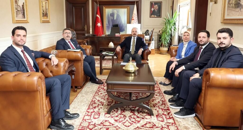 İçişleri Bakan Yardımcısı Sayın Bülent TURAN’ı Ziyaret Ettik