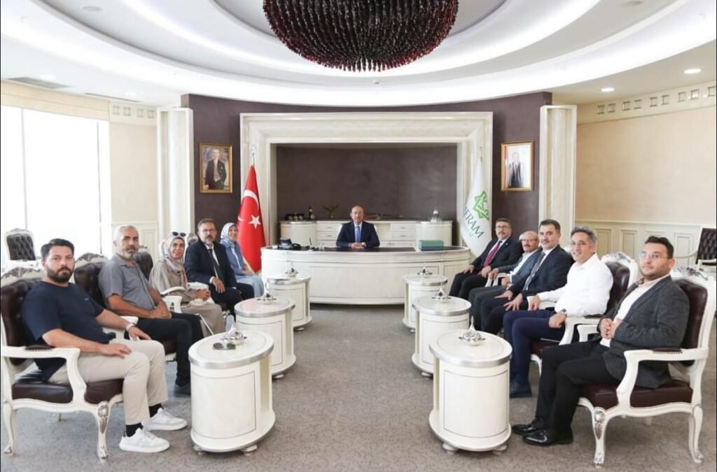 Meram Belediye Başkanı. Sayın Mustafa KAVUŞ’u Ziyaret Ettik