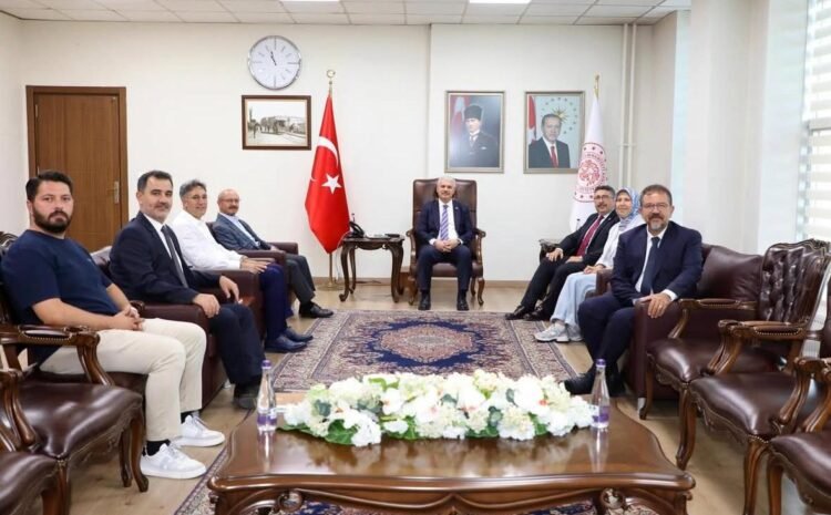 Konya Valisi Sayın İbrahim AKIN’ı Ziyaret Ettik