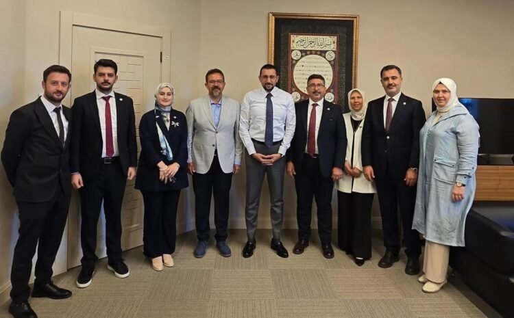 Cumhurbaşkanı Başdanışmanı meslektaşımız Sn. Mustafa AKIŞ’ı Ziyaret Ettik