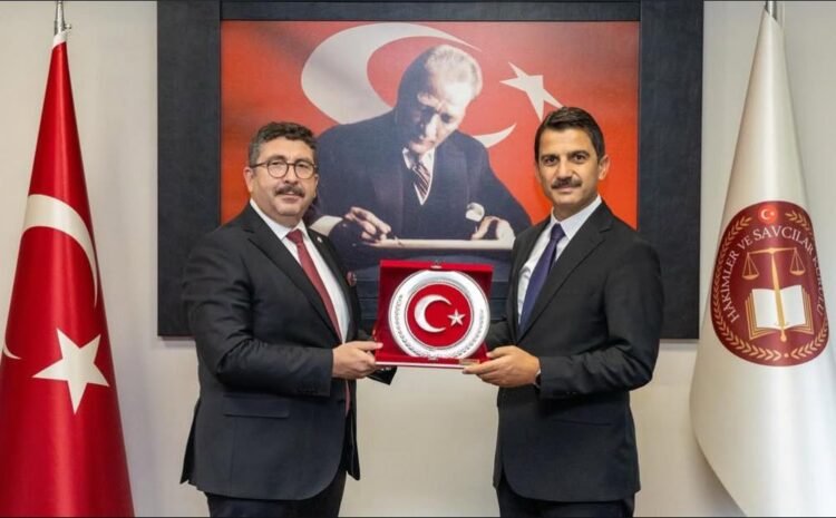 Hakimler Ve Savcılar Kurulu (HSK) 1. Daire Başkanı Sayın Turan KULOĞLU’nu Ziyaret Ettik