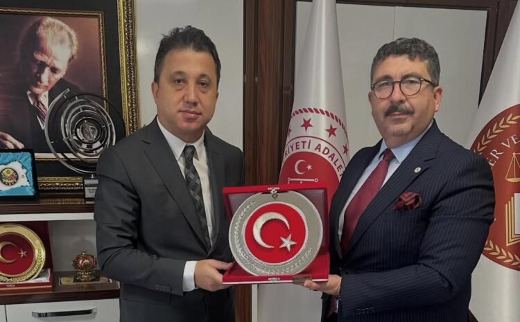 Denizli Bölge Adliye Mahkemesi Başkanı Sayın Erkan Ataman’ı Ziyaret Ettik