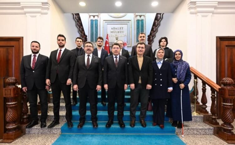 Adalet Bakanımız Sayın Yılmaz TUNÇ’u Ziyaret Ettik