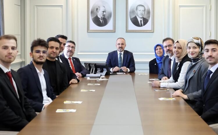  İçişleri Bakan Yardımcısı Meslektaşımız Sayın Bülent TURAN’ı Ziyaret Ettik