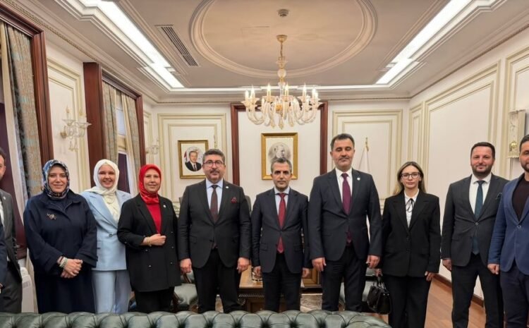 Adalet Bakan Yardımcısı Meslektaşımız Sayın Abdullah AYDOĞDU’yu Ziyaret Ettik